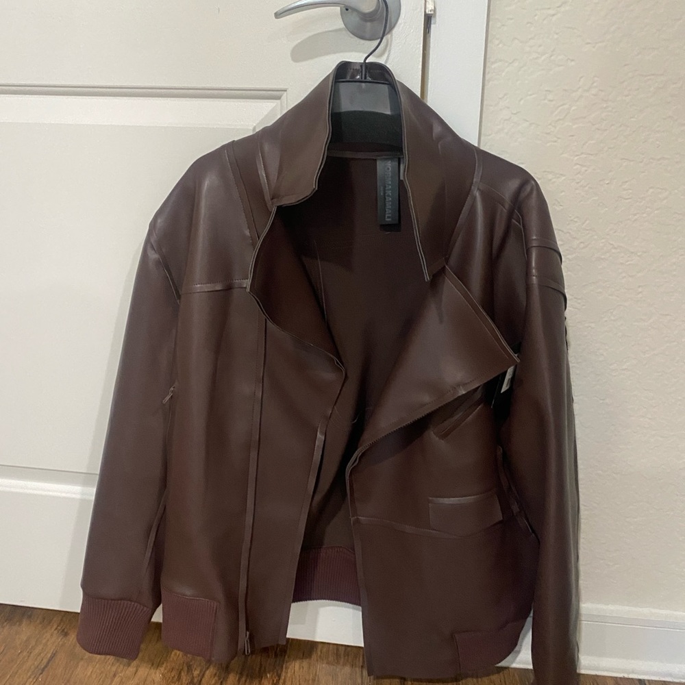 NWT Norma Kamali Oversized Moto Jacket (sold out)